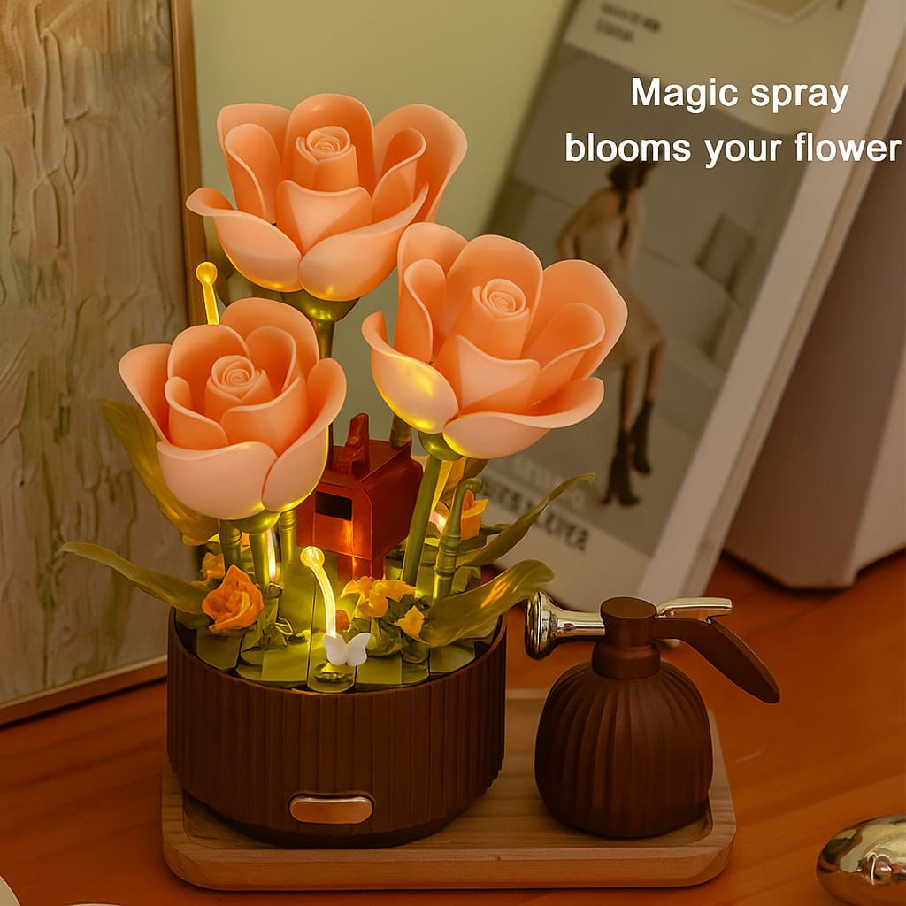 Magic Blooming Flower Lamp